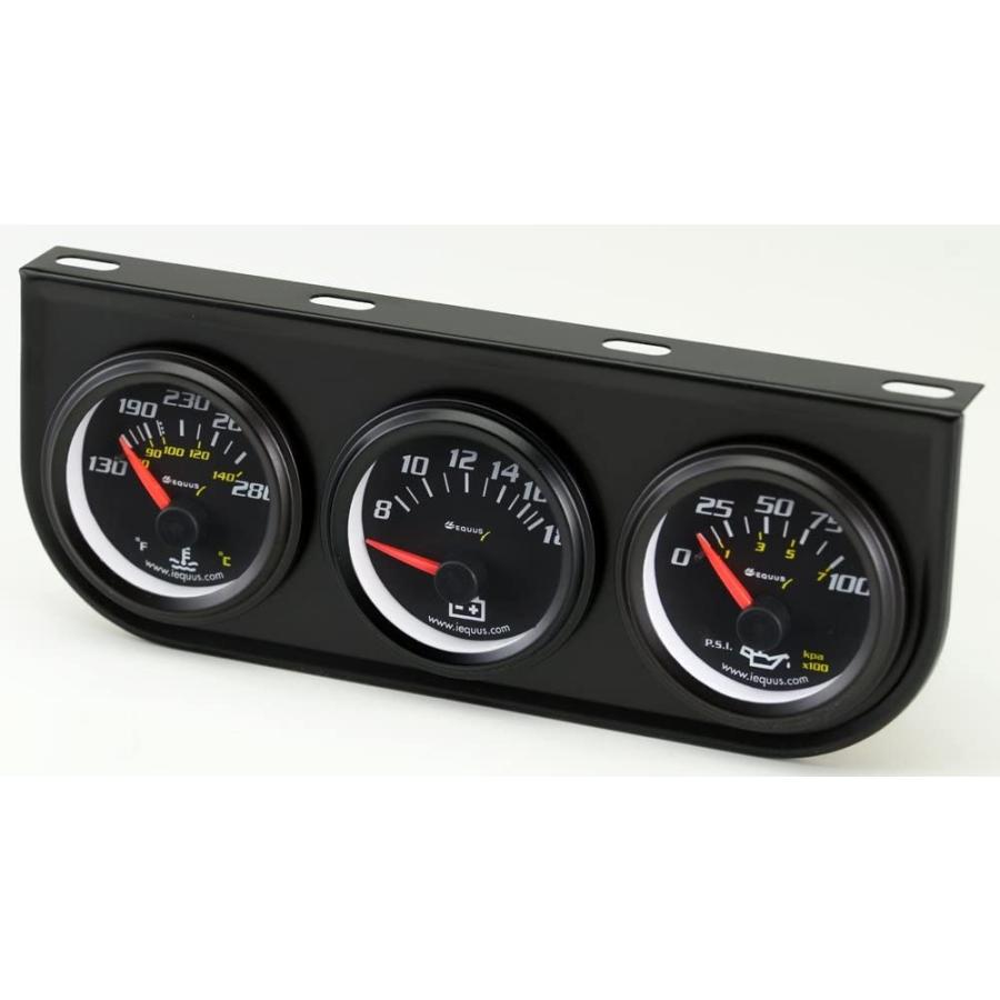 Equus 6200 Black Voltトリプルゲージキット 2インチ測定 並行輸入品 hfayb000ew0kyak