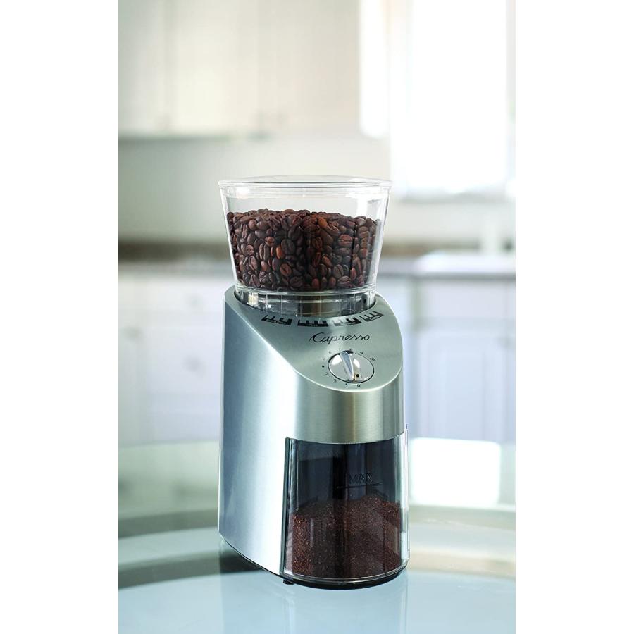 【並行輸入品】 Capresso 565.05 Infinity Conical Burr Grinder  Stainless Steel by C_1