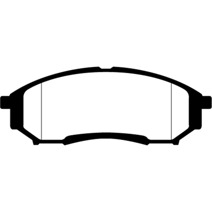 【並行輸入品】 EBC Brakes DP61778 6000 Series Greenstuff Truck and SUV Brake Pad　_1