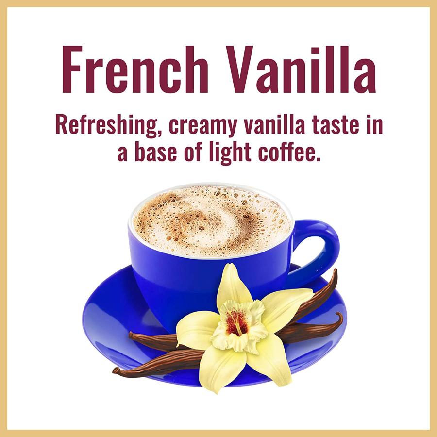 【並行輸入品】 Hills Bros. Instant Cappuccino Mix  French Vanilla Cappuccino Mixの画像