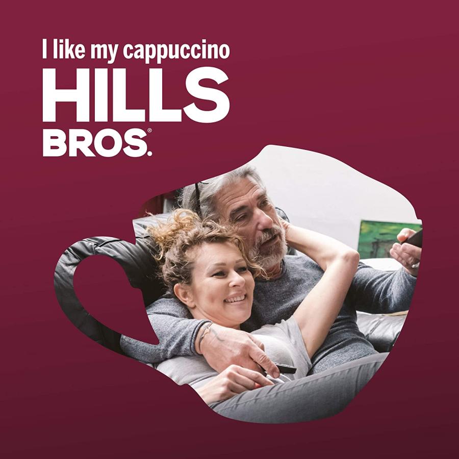 【並行輸入品】 Hills Bros. Instant Cappuccino Mix  French Vanilla Cappuccino Mixの画像
