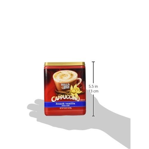 【並行輸入品】 Hills Bros. Instant Cappuccino Mix  French Vanilla Cappuccino Mixの画像