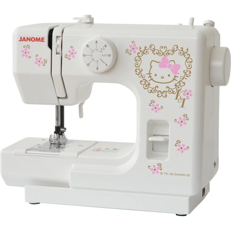 JANOME（ジャノメ） 【並行輸入品】 サンリオ ハローキティ 電動ミシン