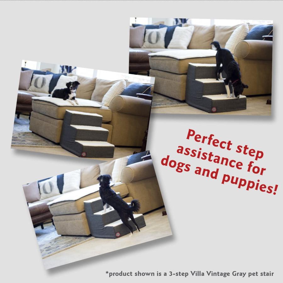 4 Step Chocolate Brown Suede Pet Stairs By Majestic Pet Products In Neutral Tone by Majestic Pet　並行輸入品｜dep-good-choice｜05