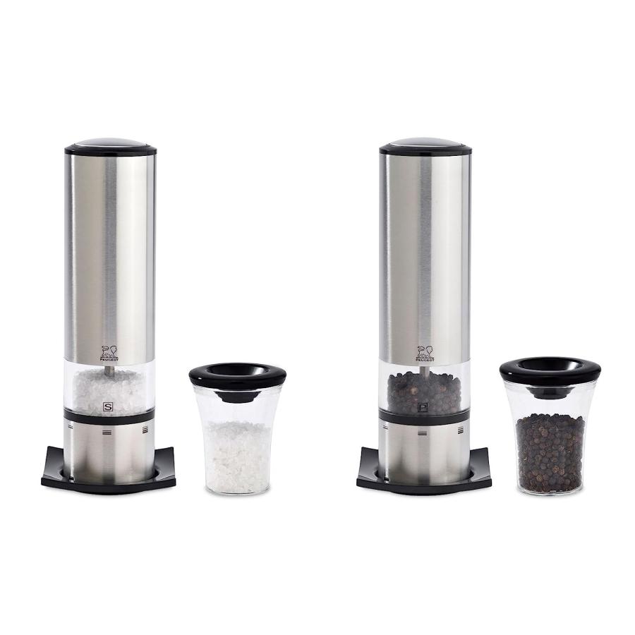 Peugeot Elis Sense u'Select Electric Salt & Pepper Mill Set Stainless