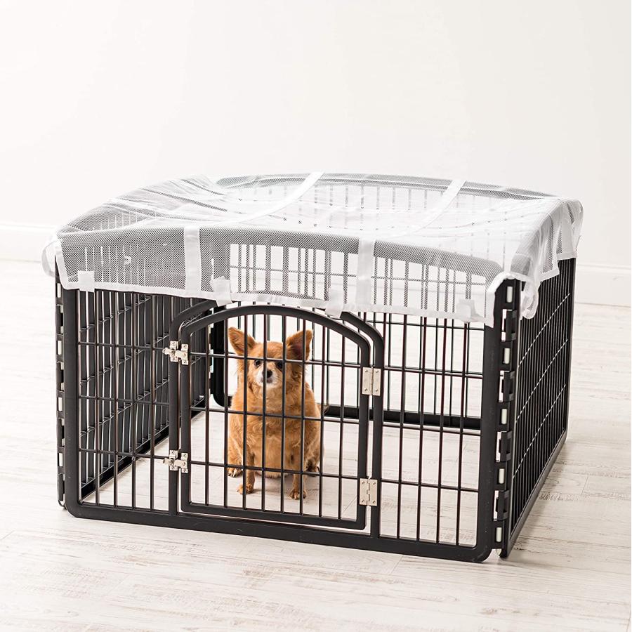 【並行輸入品】 IRIS Plastic Pet Playpen/Roof for 4 Panel Pen by IRIS USA Inc.　_2