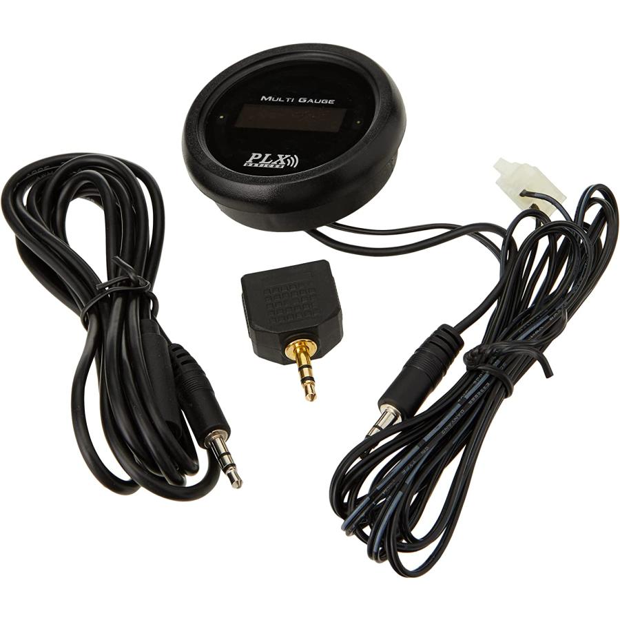 PLX DM6 MultiGauge Touch Screen 52 mm Black by PLX 並行輸入品