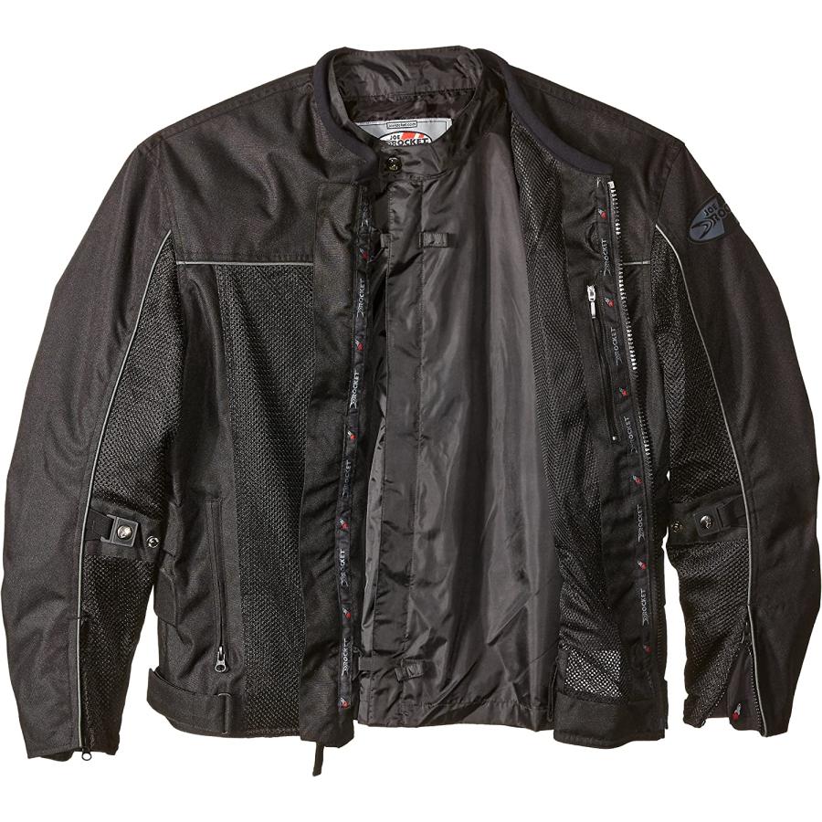 【並行輸入品】 Joe Rocket 1254-0005 Velocity メンズ メッシュ ライディングジャケット (ブラック、XL)　_2