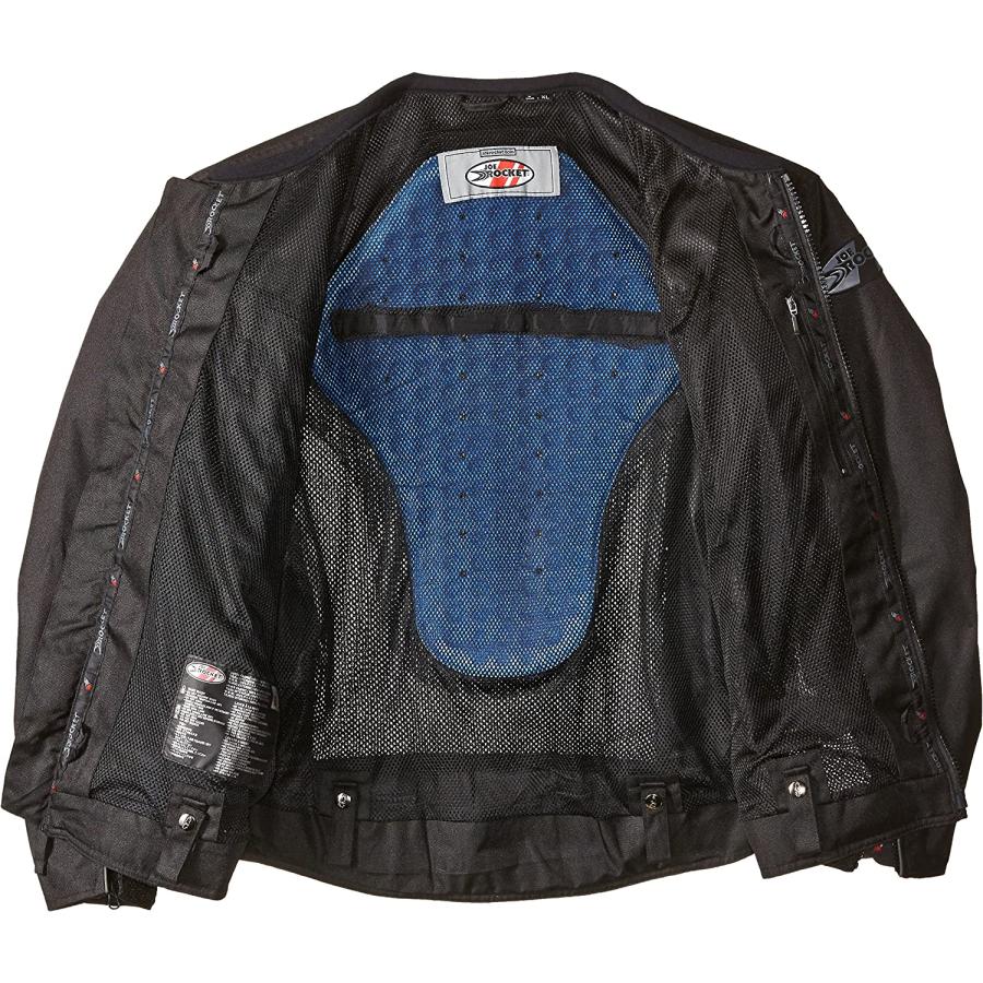 【並行輸入品】 Joe Rocket 1254-0005 Velocity メンズ メッシュ ライディングジャケット (ブラック、XL)　_3