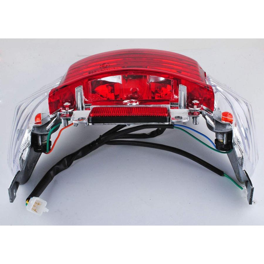 【並行輸入品】 Poweka GY6 テールライト テールライト シェンキ Chuanl Taotao Sunny SSR IceBear 49cc_3
