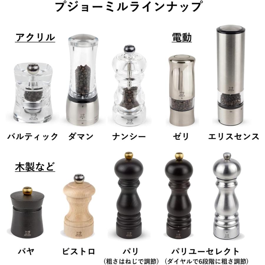プジョー PEUGEOT ミル 電動ミル セット ペッパーミル 