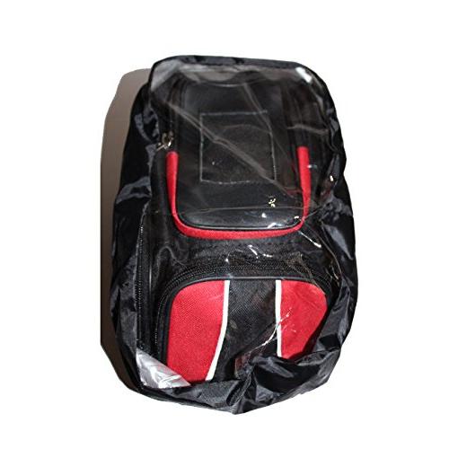 【並行輸入品】 小さな磁気Motorcycleタンクバッグブラック 赤いこと 結核症400 Red Small Magnetic Motorcycle