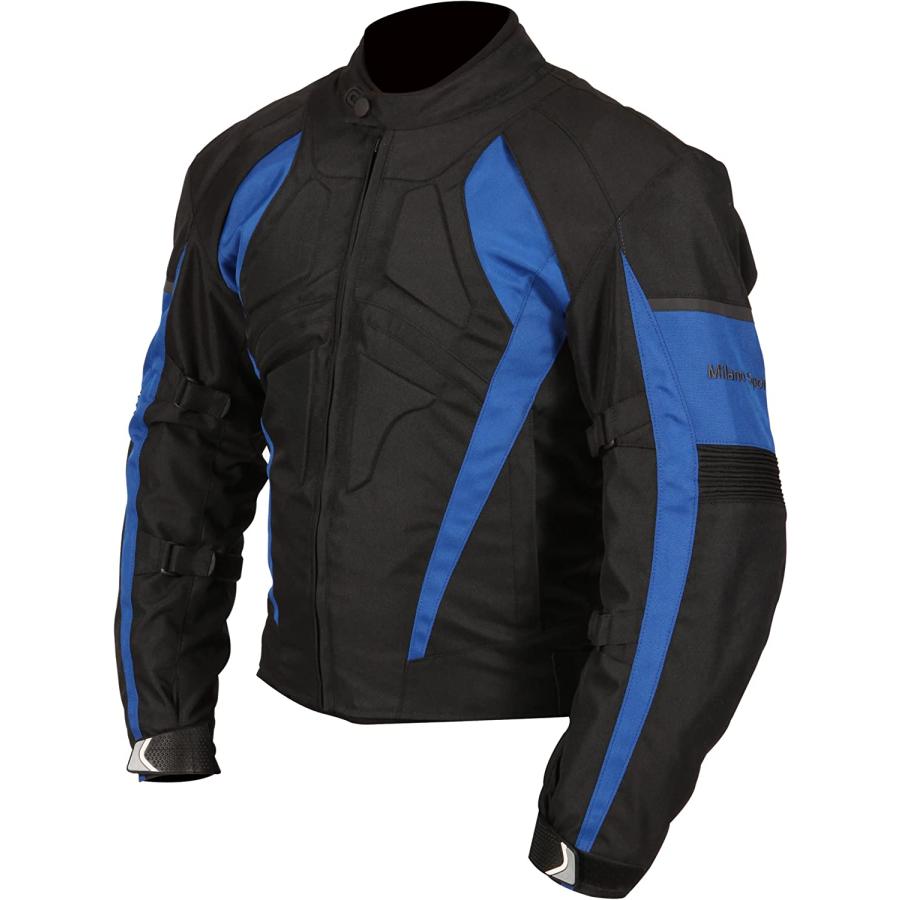 【並行輸入品】 Milano Sport Gamma オートバイジャケット X-Large ブルー MJGAM0384XLの画像