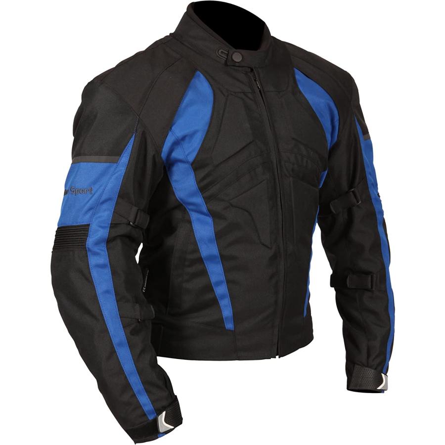 【並行輸入品】 Milano Sport Gamma オートバイジャケット X-Large ブルー MJGAM0384XLの画像