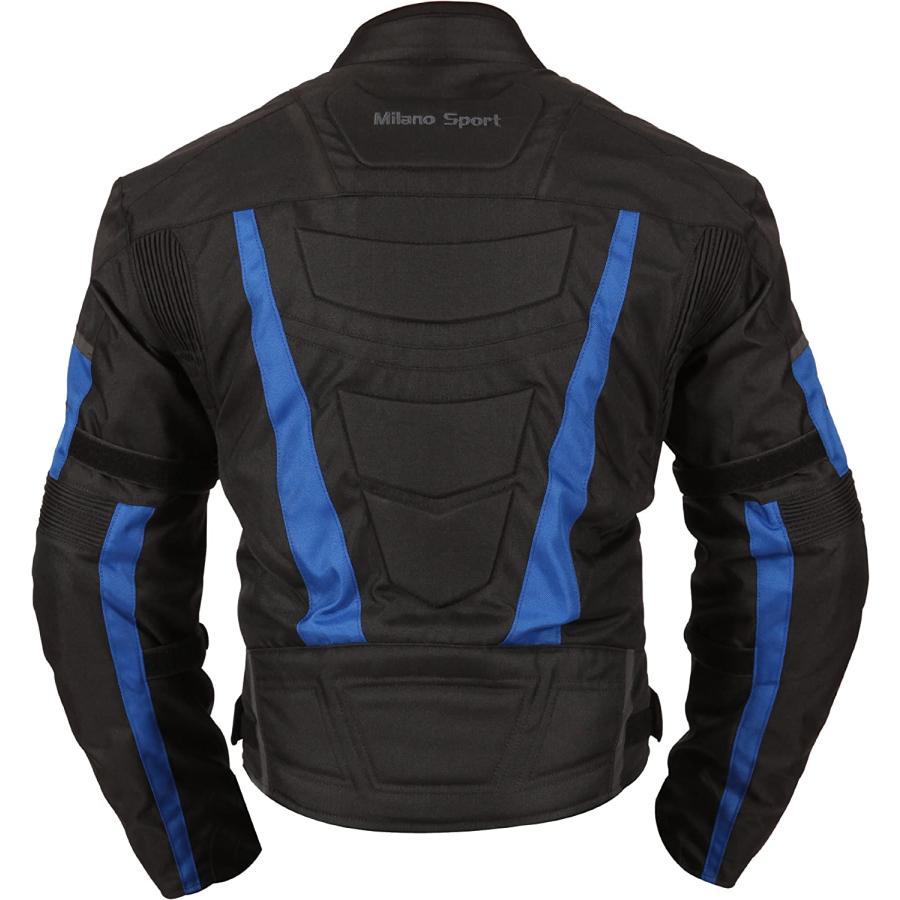 【並行輸入品】 Milano Sport Gamma オートバイジャケット X-Large ブルー MJGAM0384XLの画像