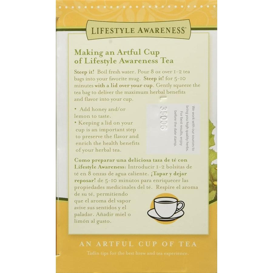 Lifestyle Awareness Teas  Caffeine Free Dandy Liver Detox Tea  20 Count　並行輸入品｜dep-good-choice｜03