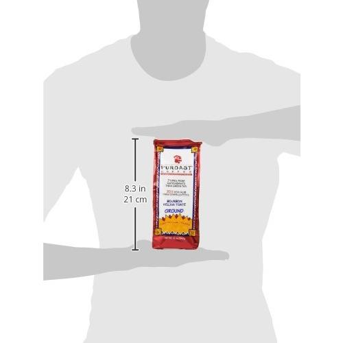 【並行輸入品】 Puroast Low Acid Ground Coffee  Premium Bourbon Pecan  Certified Loの画像
