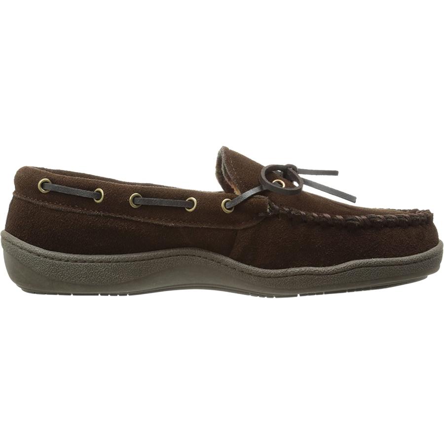 Clarks Men's Florsheim Moccasin  Brown Cowsuede  10 M US　並行輸入品｜dep-good-choice｜06