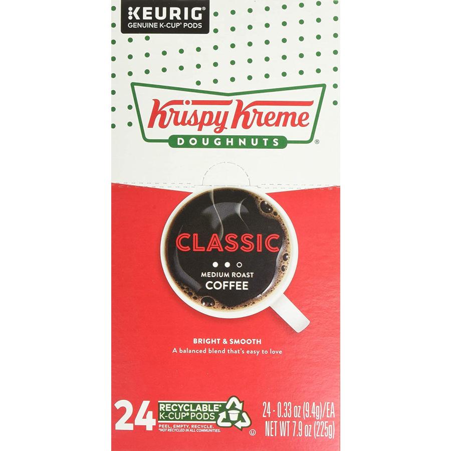 【並行輸入品】 Krispy Kreme Smooth Coffee Keurig K-Cup Brewers  24 Count by Krispyの画像