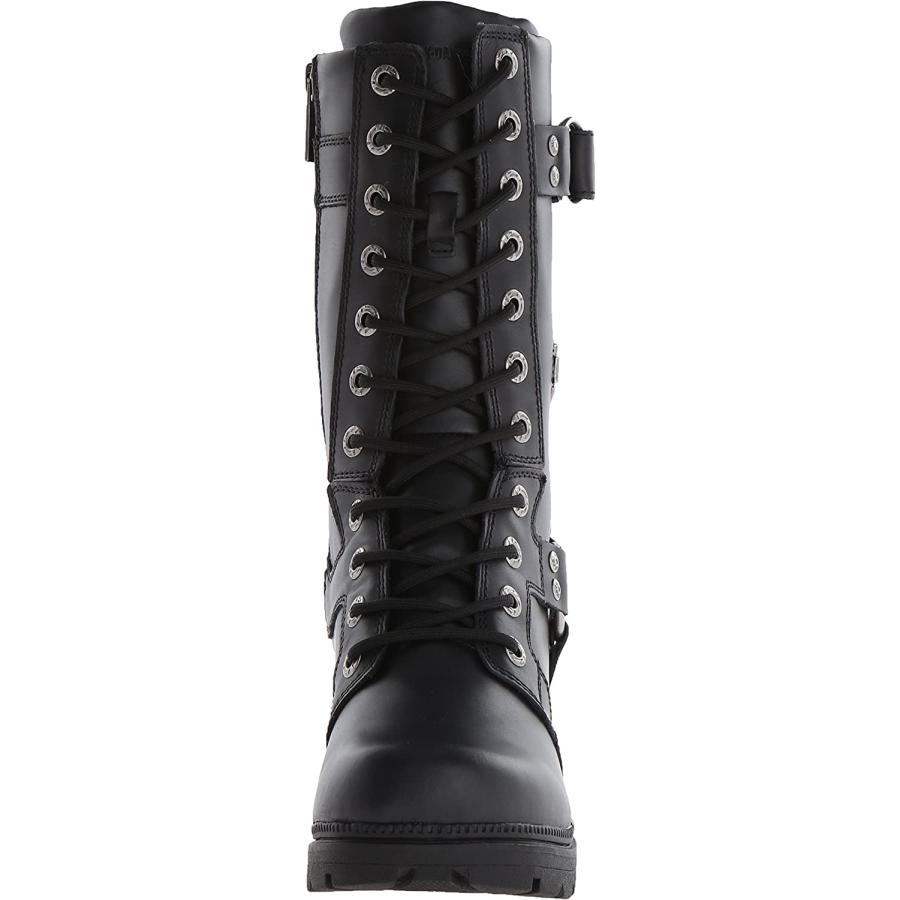 Harley-Davidson Women's Eda Motorcycle Boot  Black  10 M US　並行輸入品｜dep-good-choice｜02