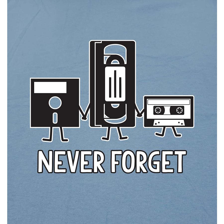【並行輸入品】 皮肉なグラフィックの父の日ギフト音楽ノベルティおかしいtシャツを決して忘れない　_1