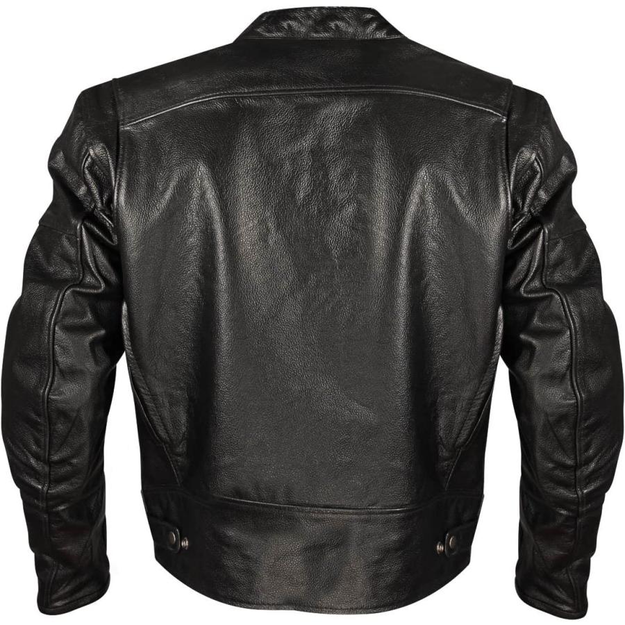 【並行輸入品】 Xelement XSPR 105 The Racer メンズ ブラック アーマードレザー レーシングジャケット 2X-Large ブの画像