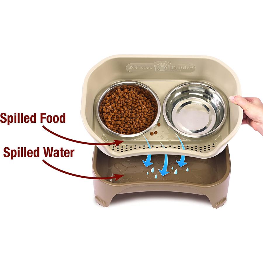 ニーターフィーダーエクスプレス　フードボウル　高さがある食器　中型犬から大型犬 ニーターフィーダーエクスプレスフードボウル高さがある食器中型