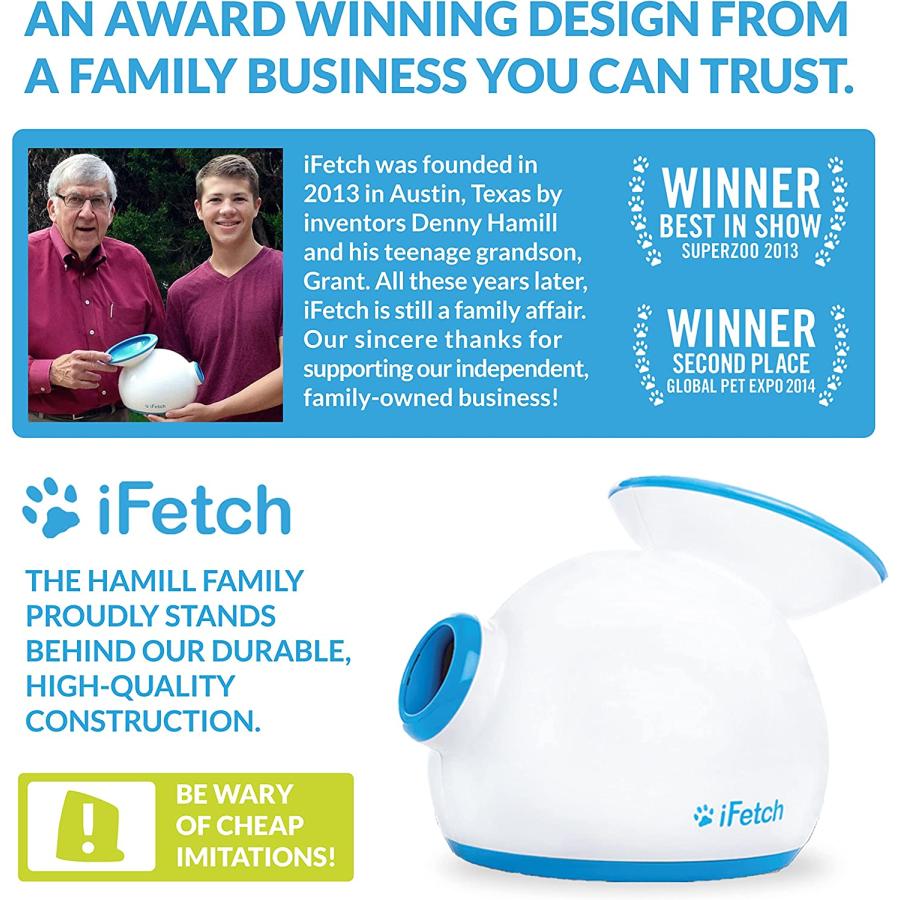 並行輸入品】 iFetch インターアクティブ ボールランチャー犬用 - 小型