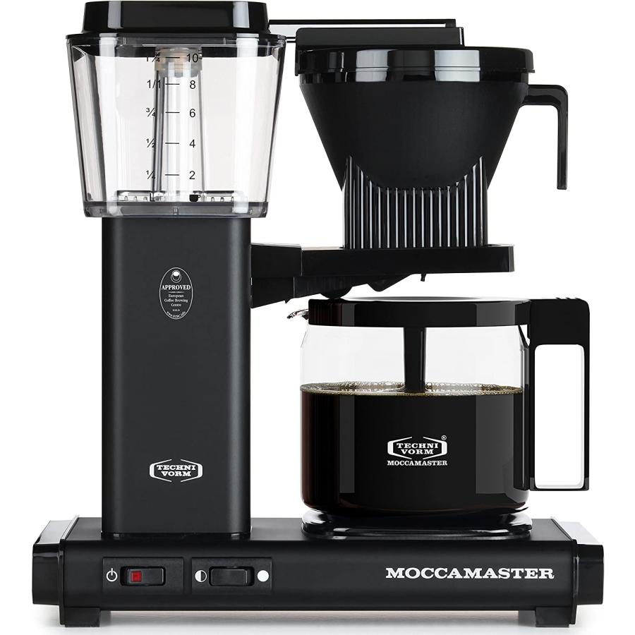 並行輸入品】 Moccamaster KBG 741 10-Cup Coffee Brewer with Glass