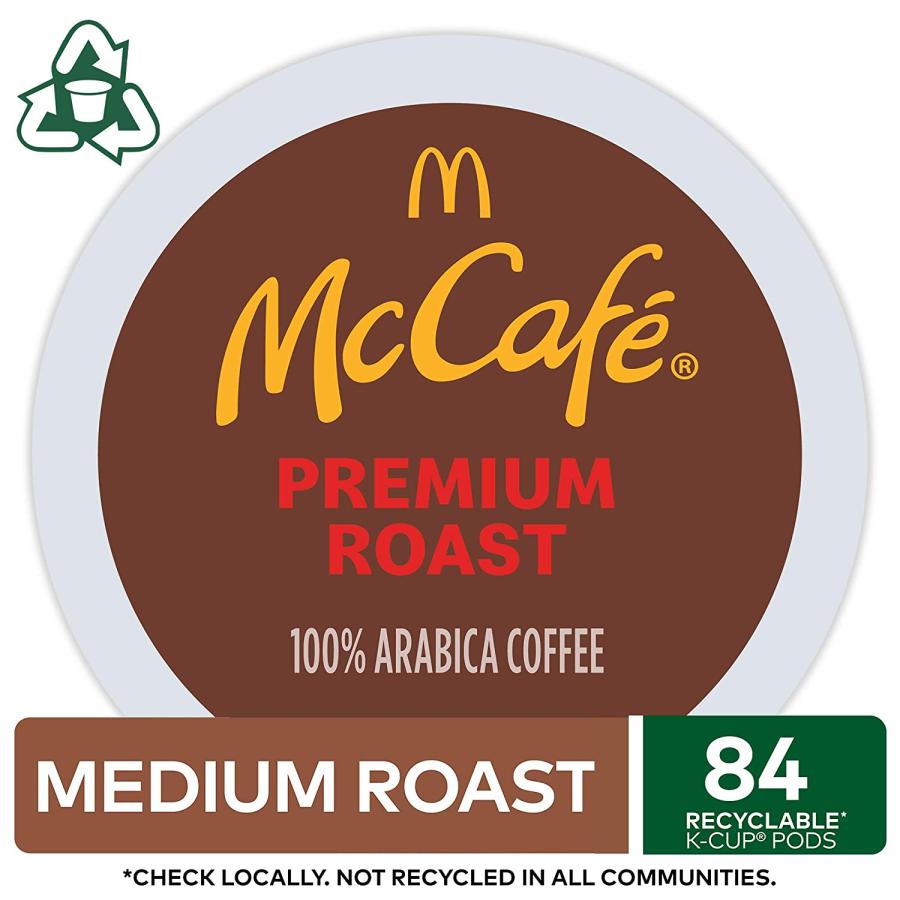 Keurig McCafe Premium Roast Medium 84kcups　マックカフェ　マクドナルド　プレミアムロースト　ミディアム　キュ｜dep-good-choice｜02