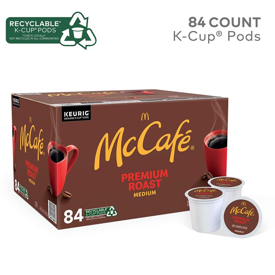 Keurig McCafe Premium Roast Medium 84kcups　マックカフェ　マクドナルド　プレミアムロースト　ミディアム　キュ｜dep-good-choice｜03