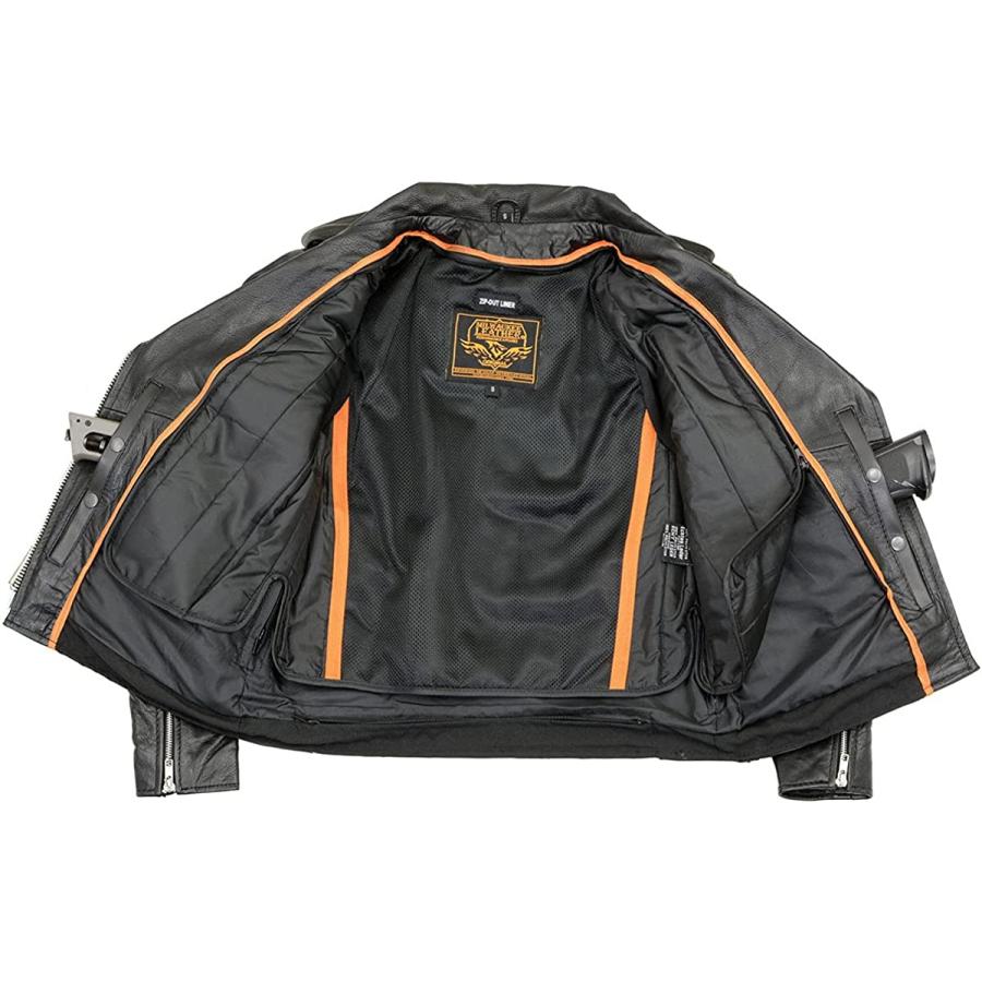 【並行輸入品】 Milwaukeeレディースフル長オートバイジャケット XX-Large ブラック LKL2701-BLK-2XLの画像