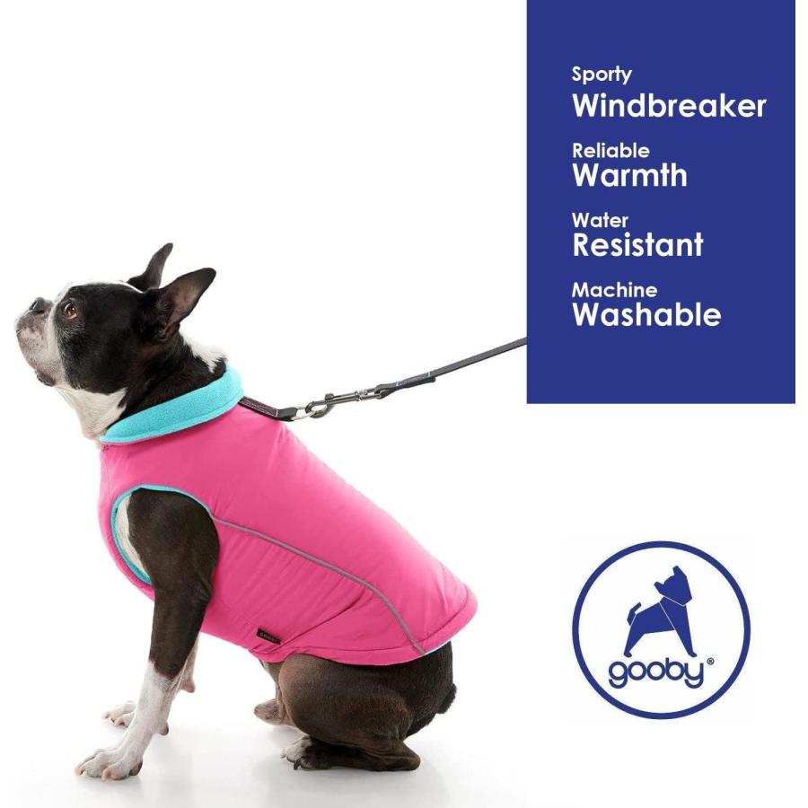 【並行輸入品】 Gooby Sports Vest Dog Jacket - Pink Small - Reflective Dog Vest wi_4
