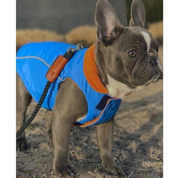 【並行輸入品】 Gooby Sports Vest Dog Jacket - Blue X-Small - Reflective Dog Vest_5