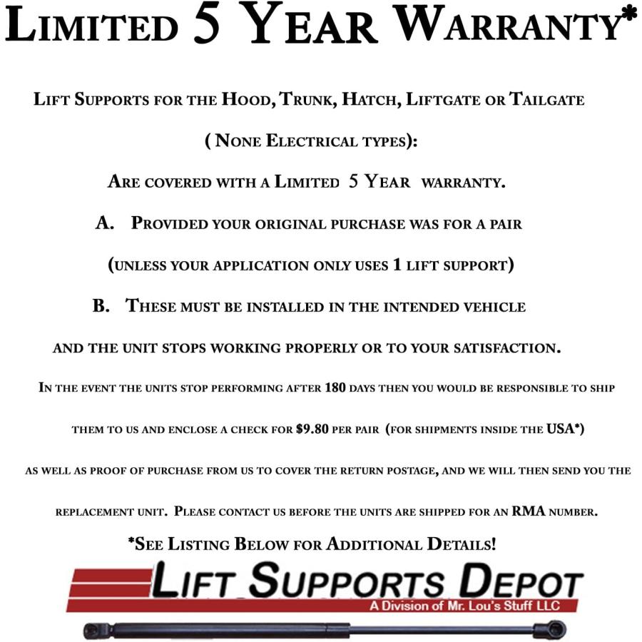 【並行輸入品】 Qty (2) Fits Infiniti G37 2007 To 2013 Q60 2014 To 2015 Convertibleの画像