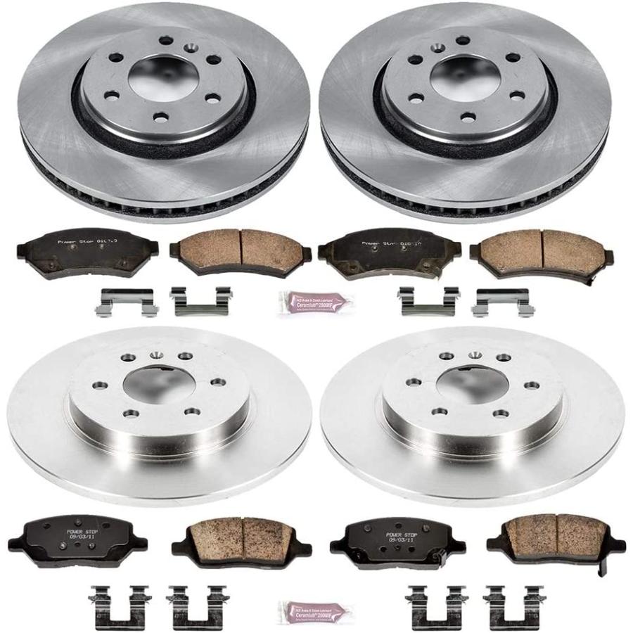 【並行輸入品】 Power Stop KOE4048 自動車スペシャリティデイリードライバーOEブレーキキット　_2