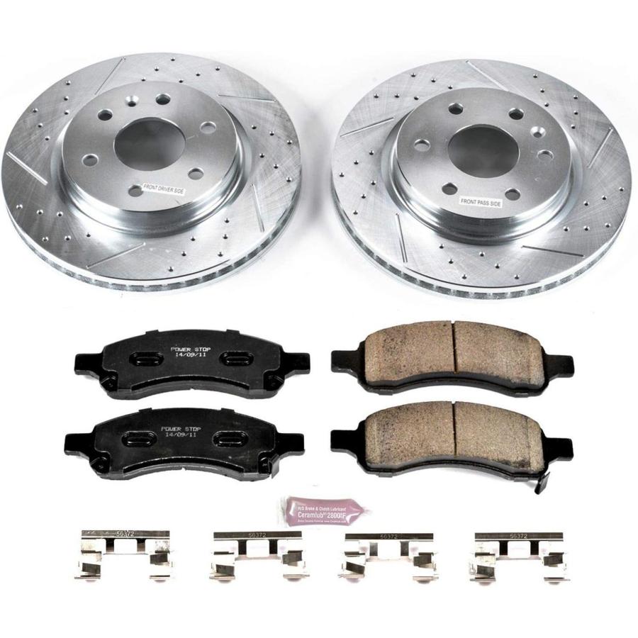 【並行輸入品】 Power Stop K4657-36 Z36 トラック&牽引フロントブレーキキット　_9