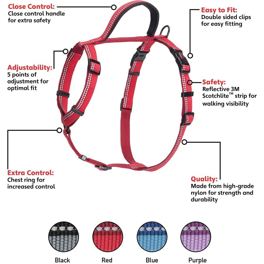 【並行輸入品】 The Company of Animals - Halti Walking Harness (chest 26inch - 30in