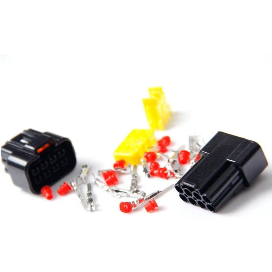 【並行輸入品】 Qiorange Wire Cable Connector Plug in 8 Pins Way Waterproof Electri_2