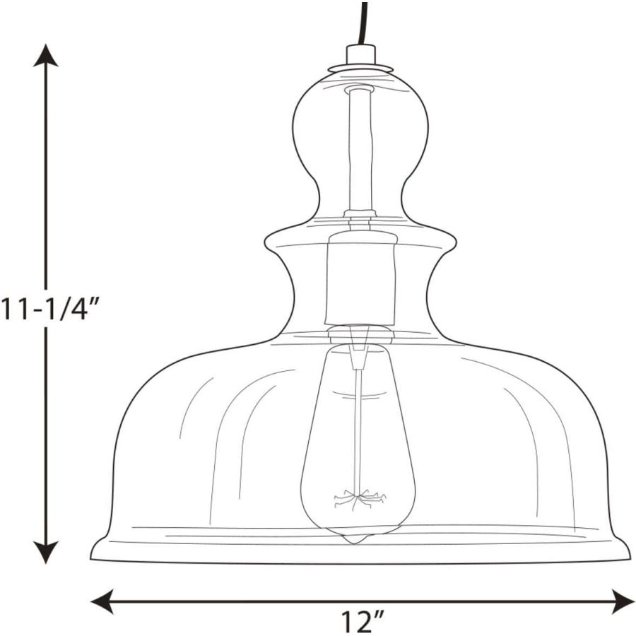 品質満点！ Progress Lighting P5332-143 スタントン ペンダント ブラック　並行輸入品