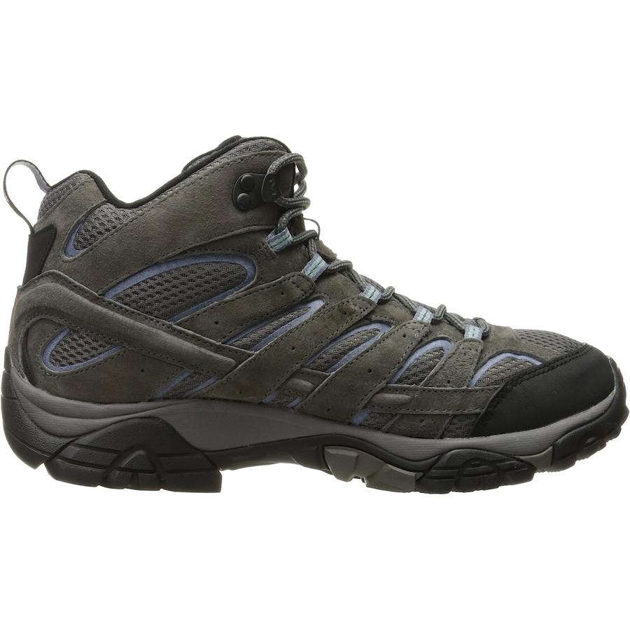 【並行輸入品】 Merrell(メレル) レディース Moab 2 ミッドハイキングブーツ 防水 US サイズ: 9.5 カラー: グレイ　_5