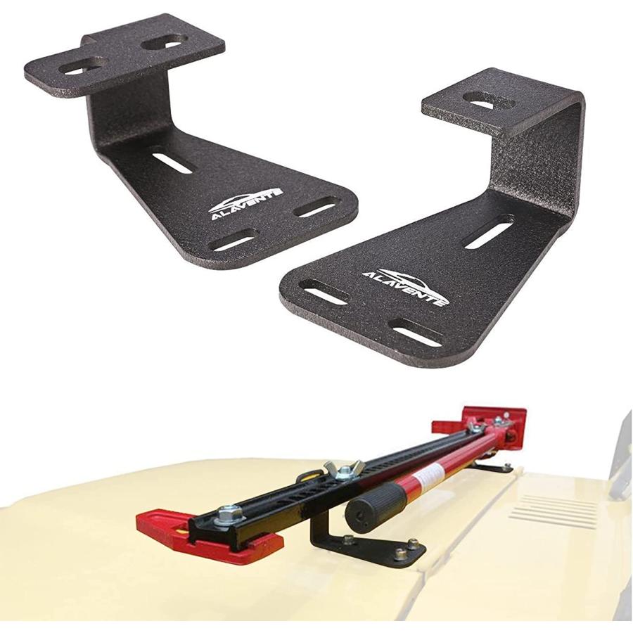 Jeep ラングラーTJ ハイリフトジャッキ　マウント Alavente ハイリフトジャッキマウントフッドブラケット ジープ