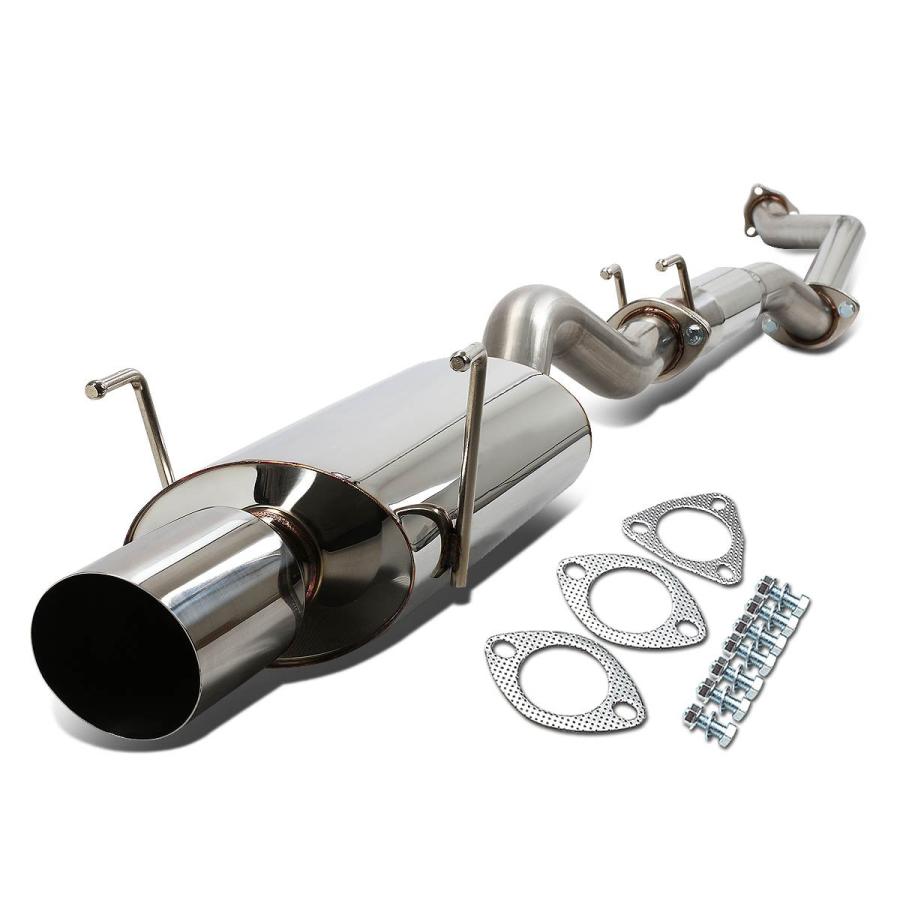 【並行輸入品】 DNA Motoring CBE OE ARSX S ステンレススチール キャットバック 排気システム MOTORING ...