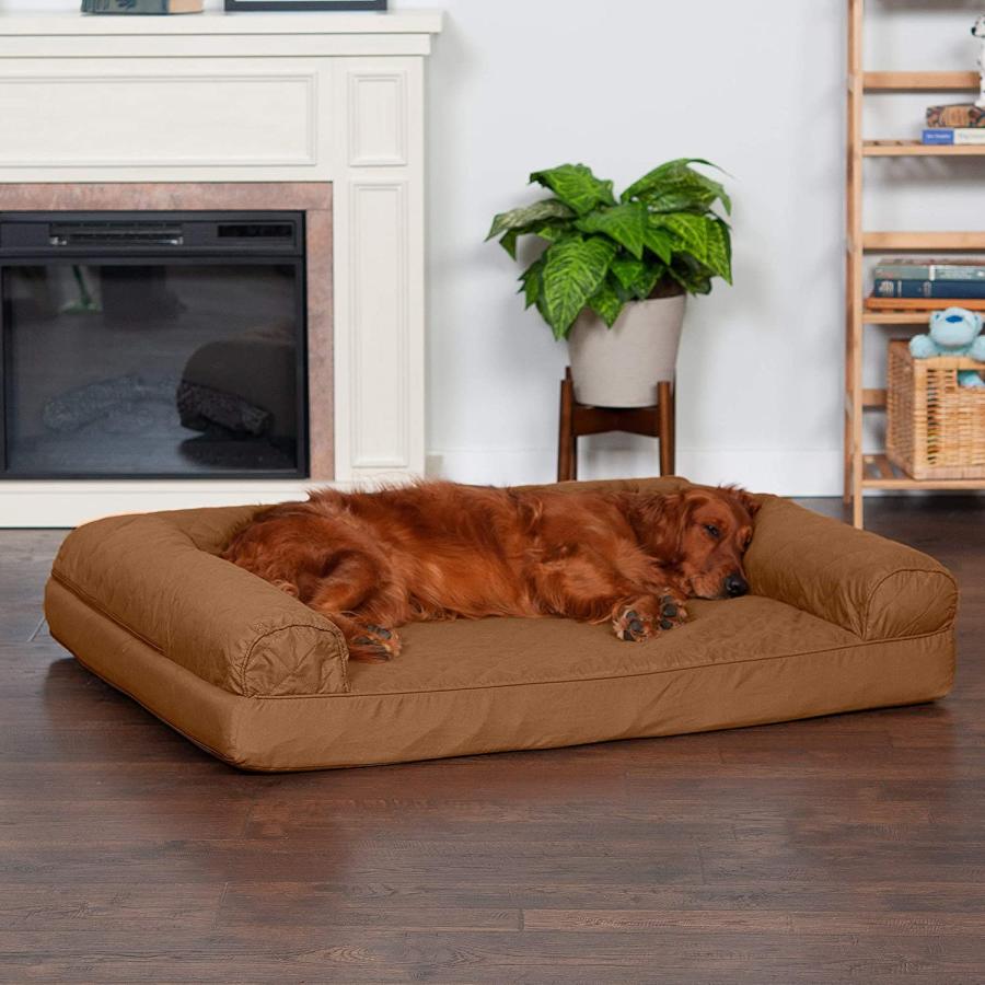 【並行輸入品】 Furhaven XL Orthopedic Dog Bed Quilted Sofa-Style w/ Removable Wash_2