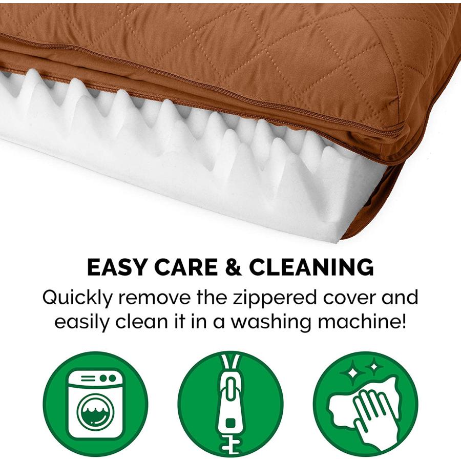 【並行輸入品】 Furhaven XL Orthopedic Dog Bed Quilted Sofa-Style w/ Removable Wash_7