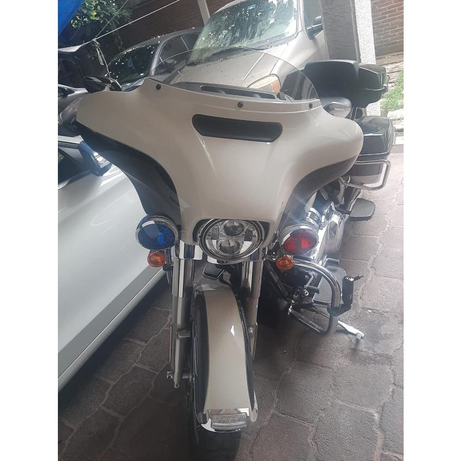 【並行輸入品】 】 Sled Shields 6\" LIGHT TINT windshield compatible with Harley Davの画像