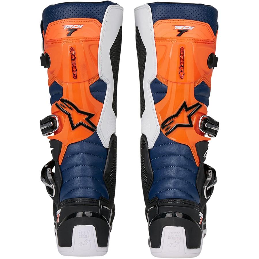 Alpinestars バイクブーツ オレンジ/黒TECH7 Alpinestars Tech 7 バイクブーツ オレンジ/ブラック