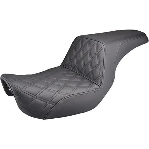 【並行輸入品】 Saddlemen ステップアップ LS シート ブラック (807 11 172) Saddlemen Step Up LS S