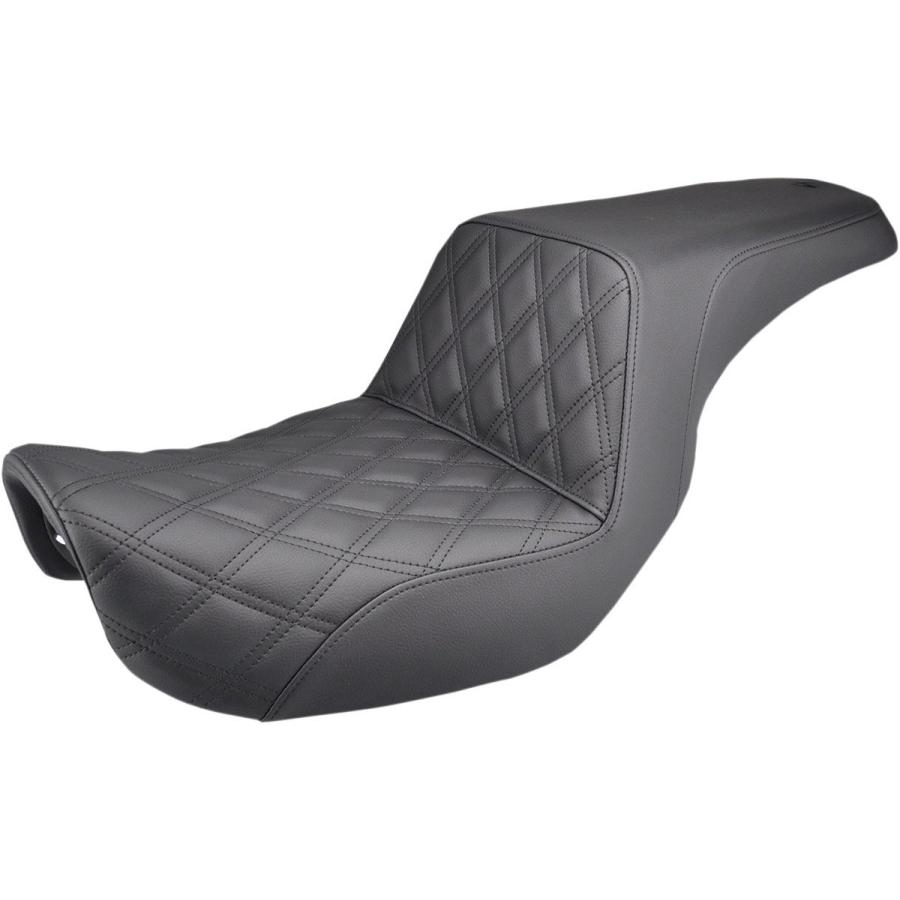 【並行輸入品】 Saddlemen ステップアップ LS シート ブラック (807 11 172) Saddlemen Step Up LS S