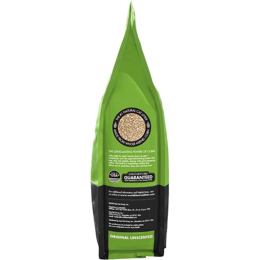 【並行輸入品】 WORLD'S BEST CAT LITTER Original Unscented 15 Poundsの画像